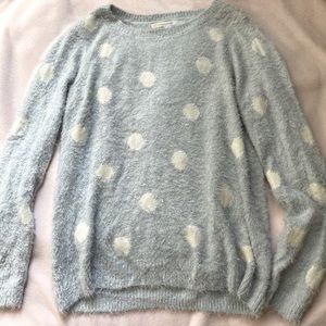 Lauren Conrad fuzzy sweater